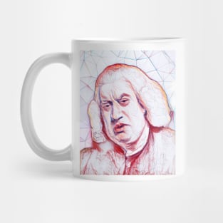 Samuel Johnson Portrait | Samuel Johnson Artwork | Line art Mug